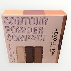 Revolution Contour Powder Compact - Cream, Brown, Tan